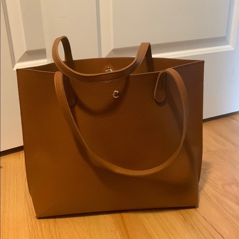 Hoxis  Brown Tote Bag